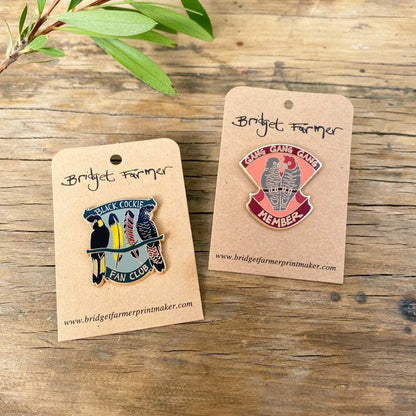 Black Cockie Fan Club - Enamel Pin