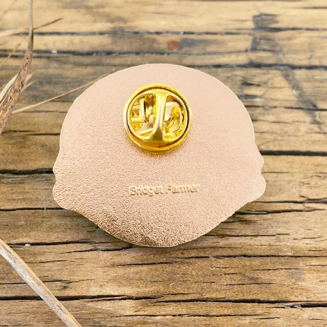 Plains Wanderer Warrior - Enamel Pin