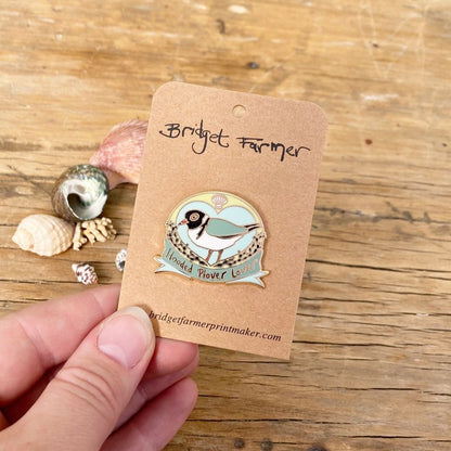 Hooded Plover Lover - Enamel Pin