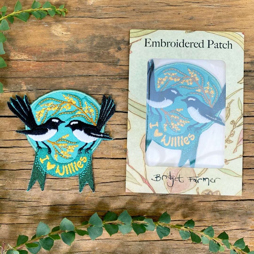 I Love Willies Embroidered Patch