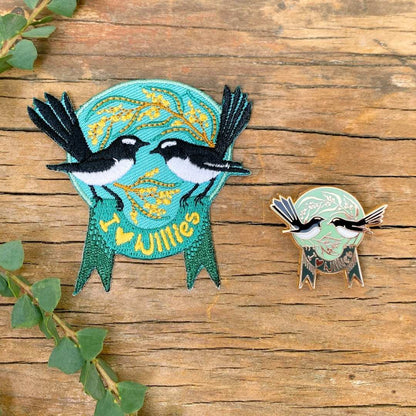 I Love Willies Embroidered Patch