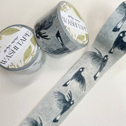 Black Cockatoos Washi (30mm)