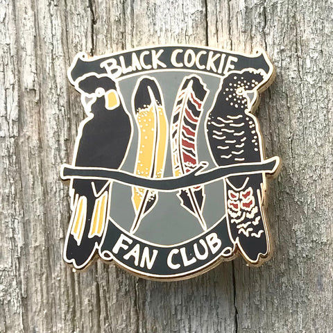 Black Cockie Fan Club - Enamel Pin