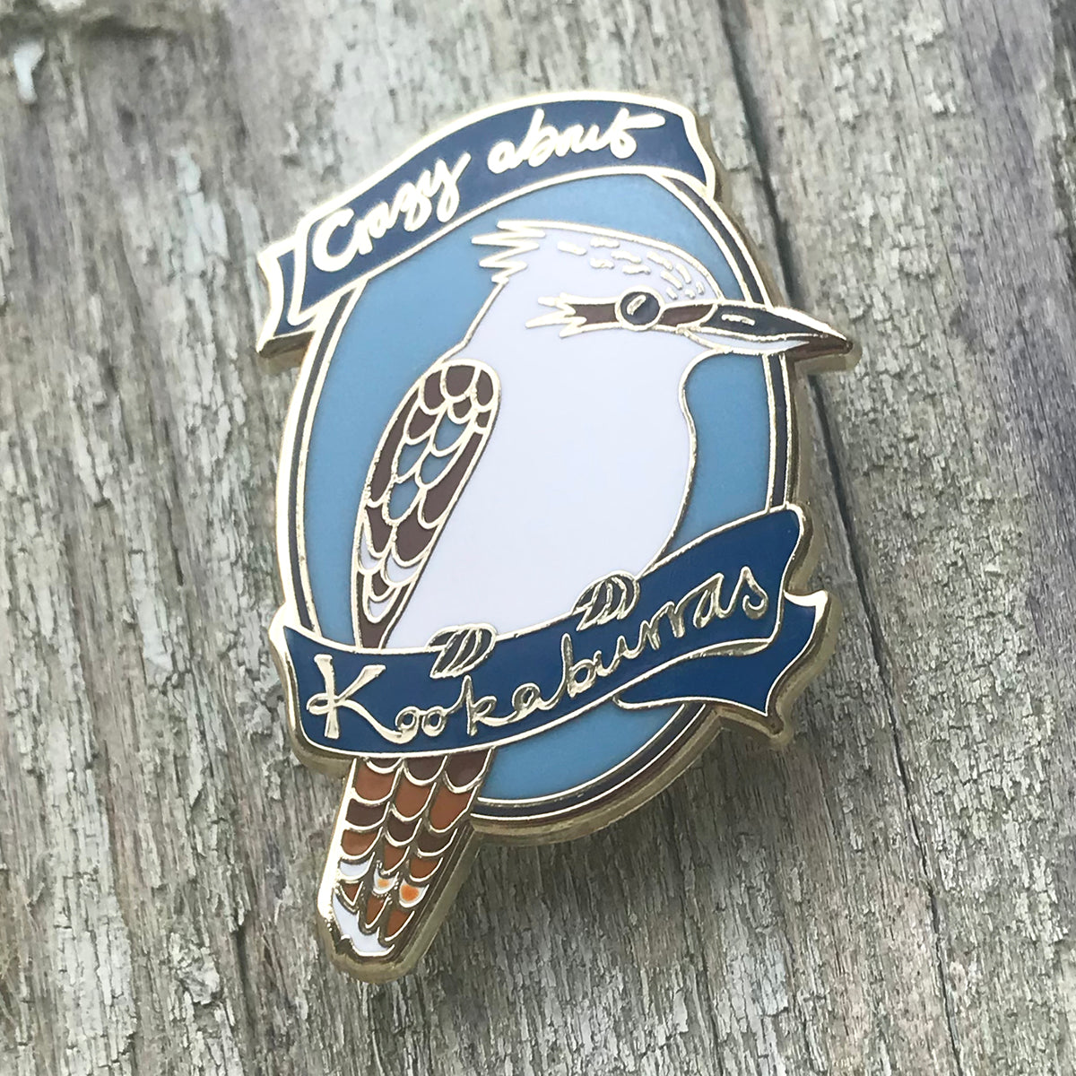 Crazy About Kookaburras - Enamel Pin