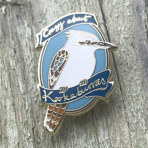 Crazy About Kookaburras - Enamel Pin