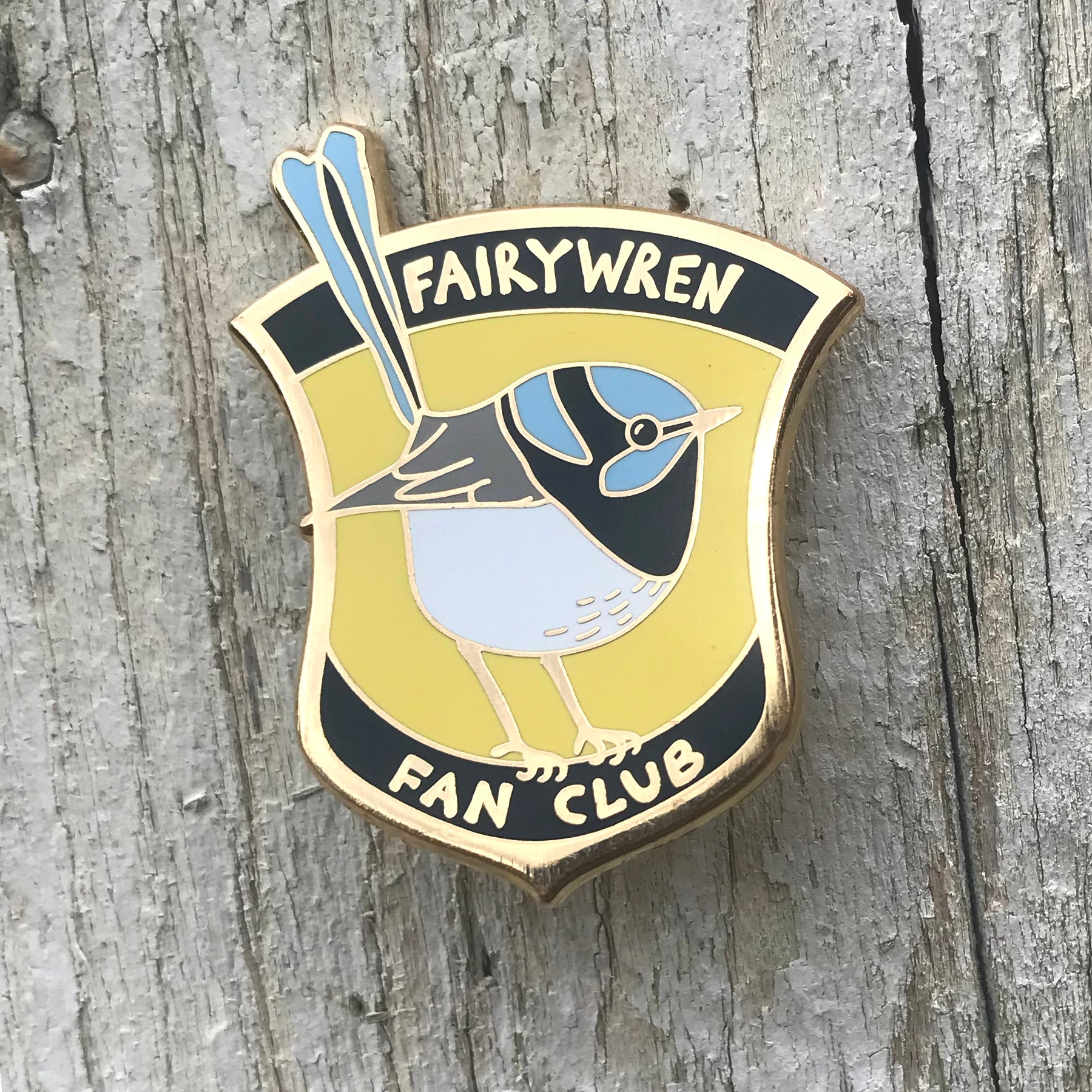 Fairywren Fan Club - Enamel Pin