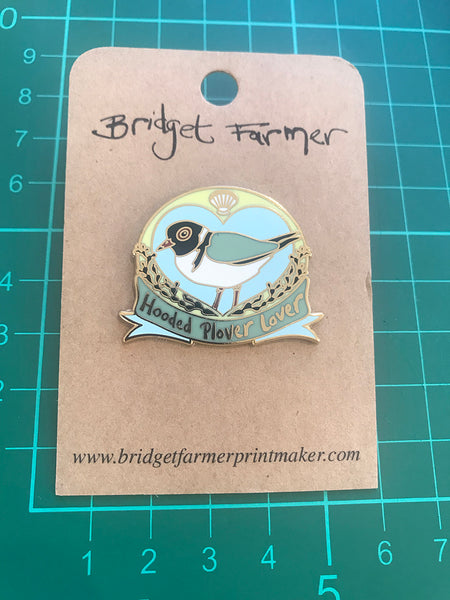 Hooded Plover Lover - Enamel Pin