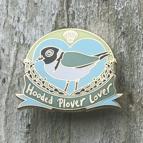 Hooded Plover Lover - Enamel Pin